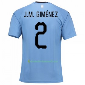Fußballtrikots Uruguay J.M.Gimenez 2 WM 2018 Heimtrikotsatz kaufen